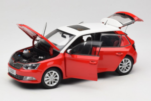 Skoda Fabia Mk3 Red OEM 1:18 ZSF00004ROT Diecast - image 2 of 8