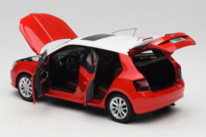 Skoda Fabia Mk3 Red OEM 1:18 ZSF00004ROT Diecast - image 5 of 8