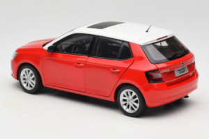 Skoda Fabia Mk3 Red OEM 1:18 ZSF00004ROT Diecast - image 7 of 8