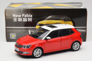 Skoda Fabia Mk3 Red OEM 1:18 ZSF00004ROT Diecast - image 8 of 8