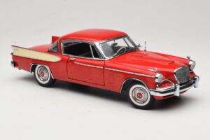 Studebaker Golden Hawk Apache Red Motor City 1:18 80009 Diecast - image 6 of 8