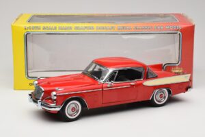 Studebaker Golden Hawk Apache Red Motor City 1:18 80009 Diecast - image 8 of 8