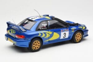 Subaru Impreza WRC #3 C. McRae / N. Grist Safari Rally Winner 1997 AUTOart 1:18 89792 Diecast - image 3 of 8