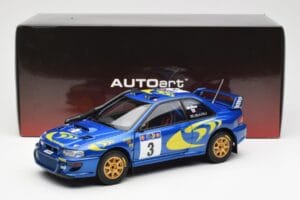 Subaru Impreza WRC #3 C. McRae / N. Grist Safari Rally Winner 1997 AUTOart 1:18 89792 Diecast - image 8 of 8