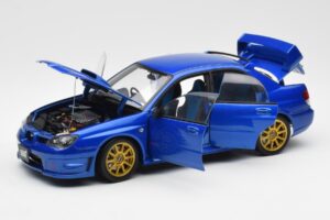Subaru Impreza WRX STI GD Blue AUTOart 1:18 78681 Diecast - image 2 of 8