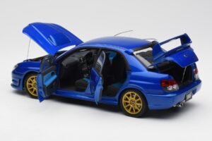 Subaru Impreza WRX STI GD Blue AUTOart 1:18 78681 Diecast - image 5 of 8
