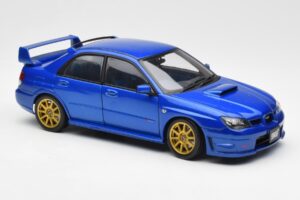 Subaru Impreza WRX STI GD Blue AUTOart 1:18 78681 Diecast - image 6 of 8
