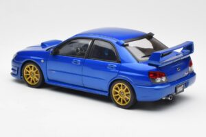 Subaru Impreza WRX STI GD Blue AUTOart 1:18 78681 Diecast - image 7 of 8