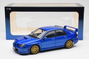 Subaru Impreza WRX STI GD Blue AUTOart 1:18 78681 Diecast - image 8 of 8