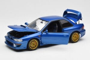 Subaru Impreza WRX Type R Blue AUTOart 1:18 78612 Diecast - image 2 of 8