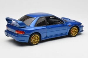 Subaru Impreza WRX Type R Blue AUTOart 1:18 78612 Diecast - image 3 of 8