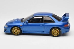 Subaru Impreza WRX Type R Blue AUTOart 1:18 78612 Diecast - image 4 of 8
