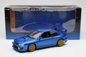 Subaru Impreza WRX Type R Blue AUTOart 1:18 78612 Diecast - image 8 of 8