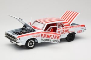 Dodge 330 Super Stock Ramchargers NHRA 1964 Highway 61 1:18 50044 Diecast - image 2 of 8