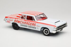 Dodge 330 Super Stock Ramchargers NHRA 1964 Highway 61 1:18 50044 Diecast - image 6 of 8