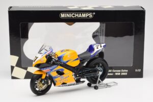 Suzuki GSX-R 1000 Team Alstare Corona Extra Y. Kagayama WSB 2005 Minichamps 1:12 122052271 Diecast - image 6 of 6