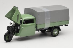 Tempo Dreirad Canvas Green Minichamps 1:18 180099020 Diecast - image 2 of 8