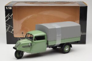 Tempo Dreirad Canvas Green Minichamps 1:18 180099020 Diecast - image 8 of 8