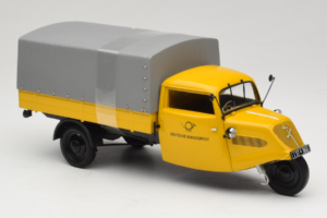 Tempo Hanseat Kastenwagen Deutsche Post Minichamps 1:18 TEMPO001 Diecast - image 4 of 6
