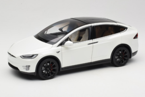 Tesla Model X White OEM 1:18 TESLA001 Diecast