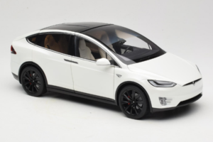 Tesla Model X White OEM 1:18 TESLA001 Diecast - image 6 of 8