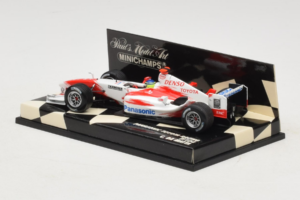 Toyota TF104 Panasonic #16 C. da Matta Panasonic Toyota Racing 2004 Minichamps 1:43 400040016 Diecast - image 3 of 5