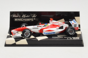 Toyota TF104 Panasonic #16 C. da Matta Panasonic Toyota Racing 2004 Minichamps 1:43 400040016 Diecast