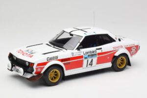 Toyota Celica 2000 GT RA21 #14 P-I. Walfridson RAC Rally 1977 IXO 1:18 18RMC189B Diecast