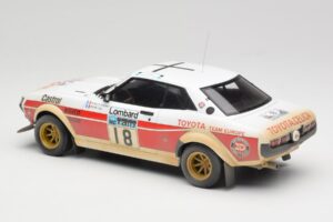 Toyota Celica 2000 GT RA21 #18 J-L. Therier RAC Rally 1977 IXO 1:18 18RMC189C Diecast - image 5 of 6