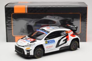 Toyota GR Yaris Rally2 #44 H. Kogure Rally Finland 2024 IXO 1:18 18RMC212B Diecast - image 6 of 6