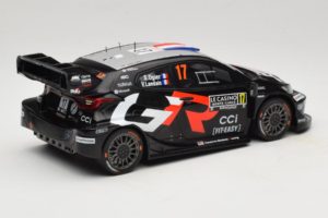 Toyota GR Yaris WRC #17 S. Ogier / V. Landais Rally Monte Carlo Winner 2025 IXO 1:18 18RMC229A Diecast - image 2 of 6