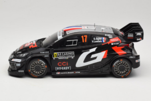 Toyota GR Yaris WRC #17 S. Ogier / V. Landais Rally Monte Carlo Winner 2025 IXO 1:18 18RMC229A Diecast - image 3 of 6