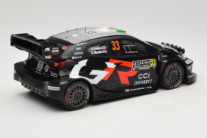 Toyota GR Yaris WRC #33 E. Evans / S. Martin Rally Monte Carlo 2025 IXO 1:18 18RMC229B Diecast - image 2 of 6
