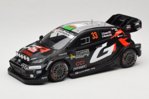 Toyota GR Yaris WRC #33 E. Evans / S. Martin Rally Monte Carlo 2025 IXO 1:18 18RMC229B Diecast