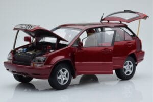 Toyota Harrier Red Metallic AUTOart 1:18 70035 Diecast - image 2 of 8