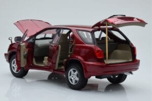 Toyota Harrier Red Metallic AUTOart 1:18 70035 Diecast - image 5 of 8