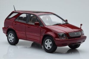 Toyota Harrier Red Metallic AUTOart 1:18 70035 Diecast - image 6 of 8