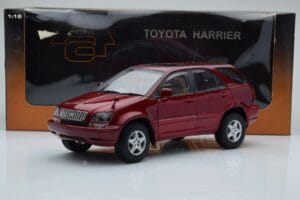 Toyota Harrier Red Metallic AUTOart 1:18 70035 Diecast - image 8 of 8