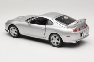 Toyota Supra A80 Silver Kyosho 1:18 8847 Diecast - image 7 of 8
