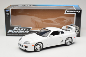 Toyota Supra Mk4 White Fast & Furious Jada 1:18 97509 Diecast - image 6 of 6