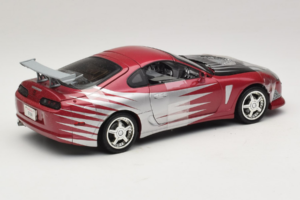 Toyota Supra A80 Fast & Furious Purple Silver ERTL 1:18 33708 Diecast - image 2 of 6
