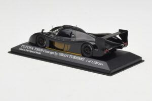 Toyota TS020 Concept Gran Turismo Special Black Minichamps 1:43 TOYOTA010 Diecast - image 3 of 4