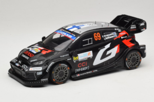 Toyota GR Yaris Rally1 #69 K. Rovanpera / J. Halttunen Rally Islas Canarias 2025 IXO 1:18 18RMC249A Diecast