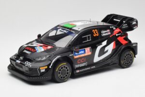 Toyota Yaris Rally1 WRC #33 E. Evans / S. Martin Rally Sweden 2024 IXO 1:18 18RMC200 Diecast