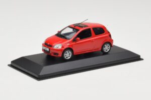 Toyota Yaris TS Red Minichamps 1:43 430166062 Diecast - image 2 of 4