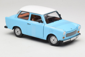 Trabant 601 Deluxe Blue White Sun Star 1:18 4286 Diecast - image 4 of 6