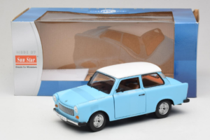 Trabant 601 Deluxe Blue White Sun Star 1:18 4286 Diecast - image 6 of 6