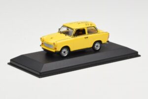 Trabant 601S Yellow 1st EP Sample Minichamps 1:43 400014001 Diecast - image 2 of 4