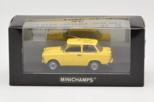 Trabant 601S Yellow 1st EP Sample Minichamps 1:43 400014001 Diecast - image 4 of 4