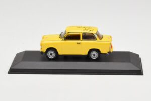 Trabant 601S Yellow 1st EP Sample Minichamps 1:43 400014001 Diecast